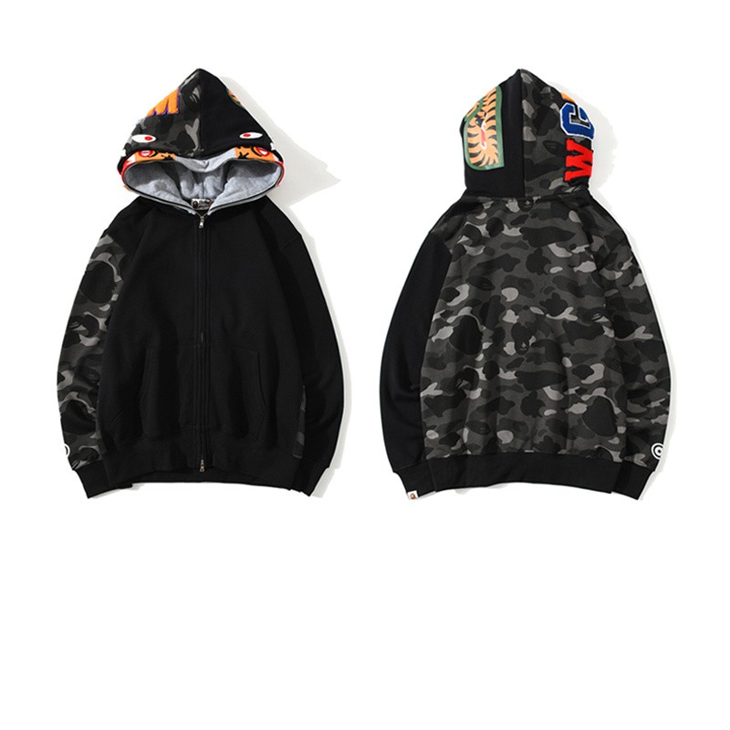 Bape Hoodie Black Camo M~3XL B15XC6660